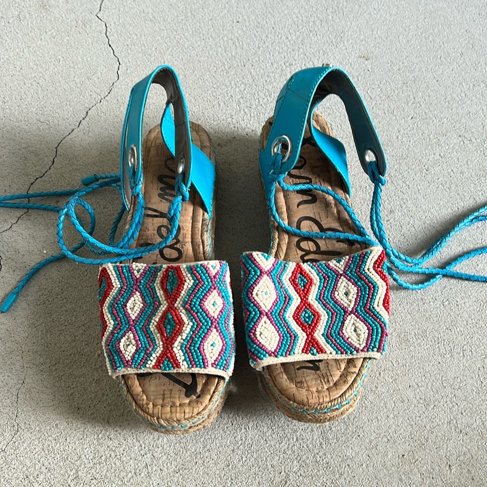 Sam Edelman Neera Espadrille platform tie up